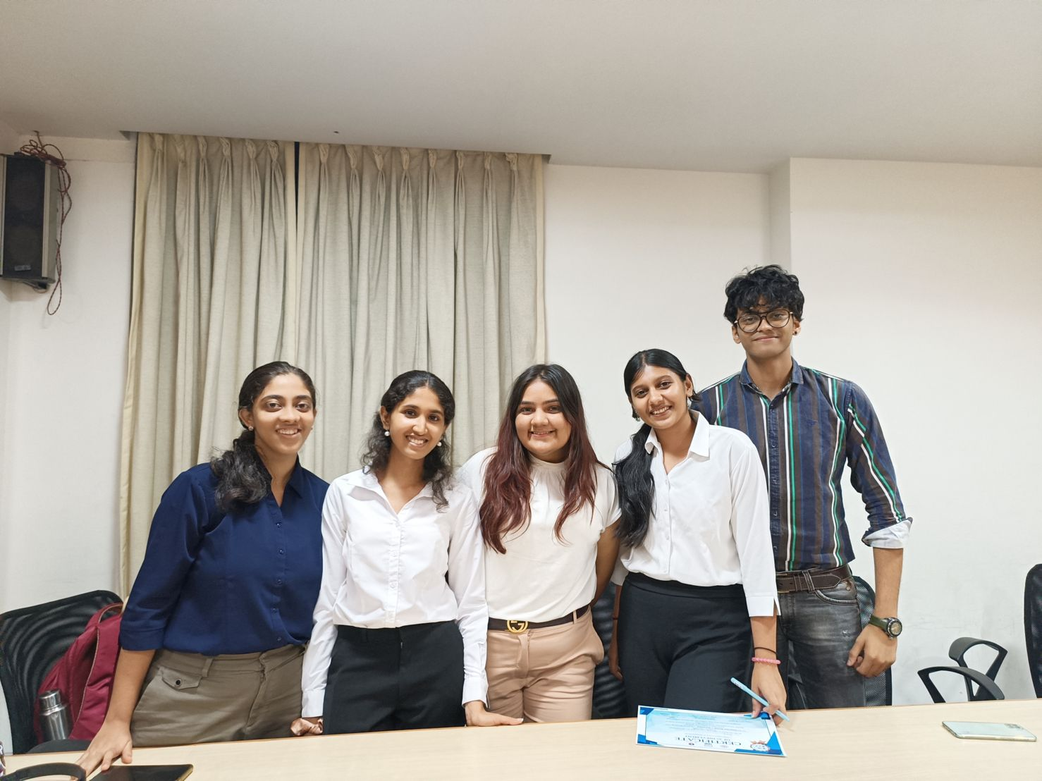 1st Prize, Business Pitching Competition by E-Cell, SPIT